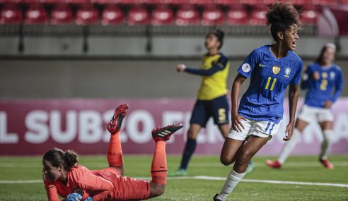 Brasil goleia Equador e garante vaga antecipada na fase final do Sub-20 Feminino