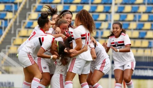São Paulo goleia Flamengo em estreia no Brasileiro Sub-17 Feminino