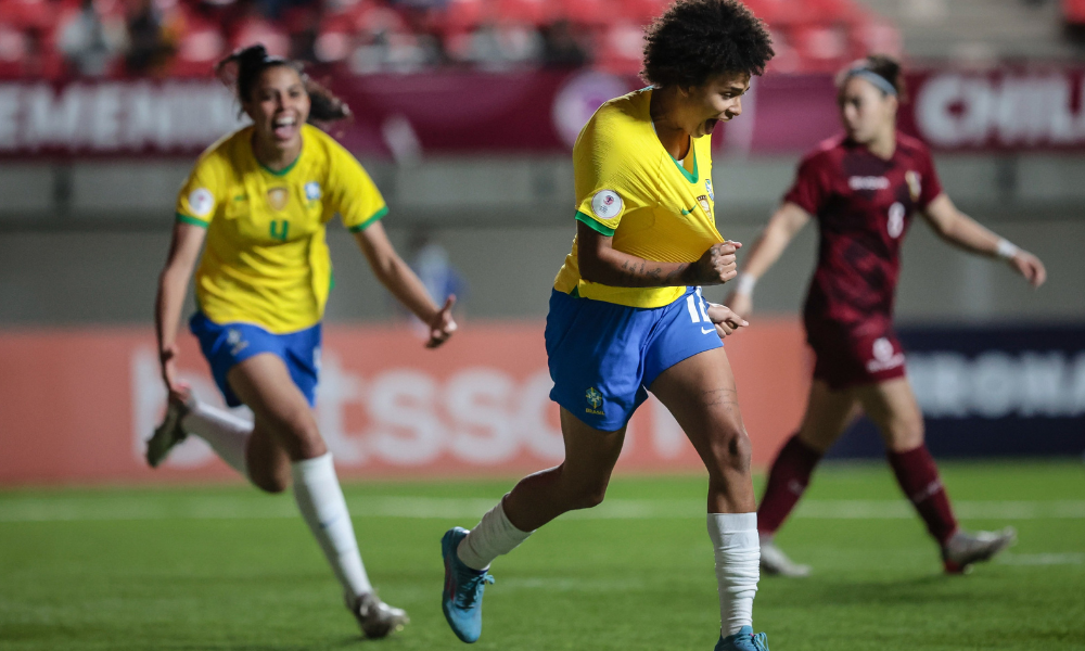 Sul-Americano Sub-20 Feminino de 2022 – Fase Final (3ª rodada): Brasil 1 x 0 Venezuela
