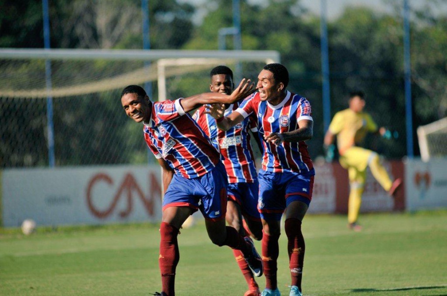 Bahia faz 3 a 0 no Londrina, na ida das oitavas da Copa do Brasil Sub-17