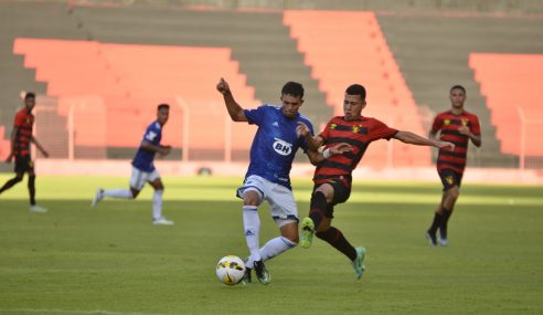 Sport vence Cruzeiro na ida das quartas da Copa do Brasil Sub-17