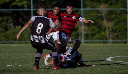 Clássico entre Botafogo e Flamengo pelo Carioca Sub-20 termina empatado