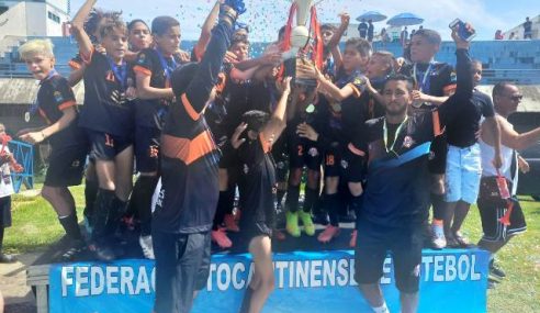 CFA/Palmas/UFT conquista Campeonato Tocantinense Sub-12