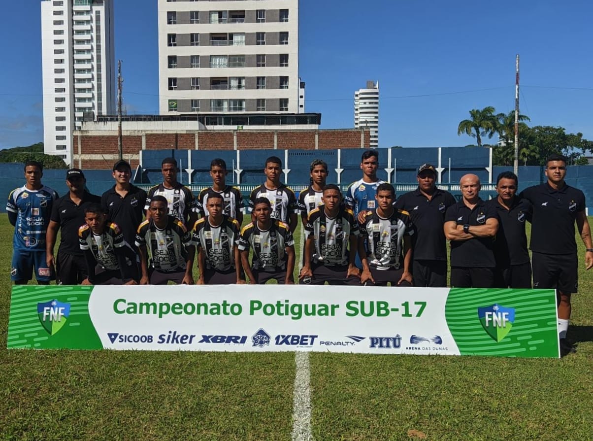 ABC estreia com goleada no Potiguar Sub-17