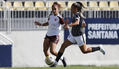 Flamengo goleia Corinthians pela 2ª fase do Brasileiro Feminino Sub-20