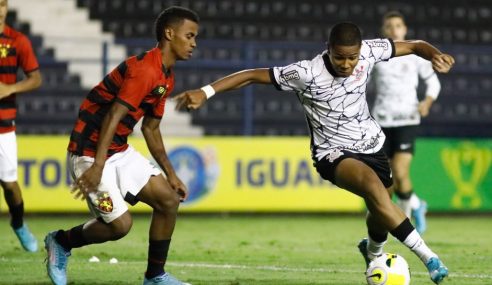 Corinthians e Sport empatam em jogo de ida das oitavas da Copa do BR Sub-17
