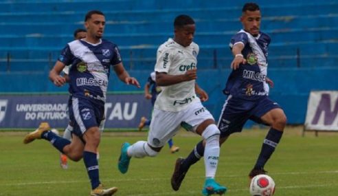 Palmeiras vence Taubaté fora de casa na estreia do Paulista Sub-20