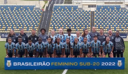 Grêmio goleia Coritiba em estreia no Brasileiro Feminino Sub-20