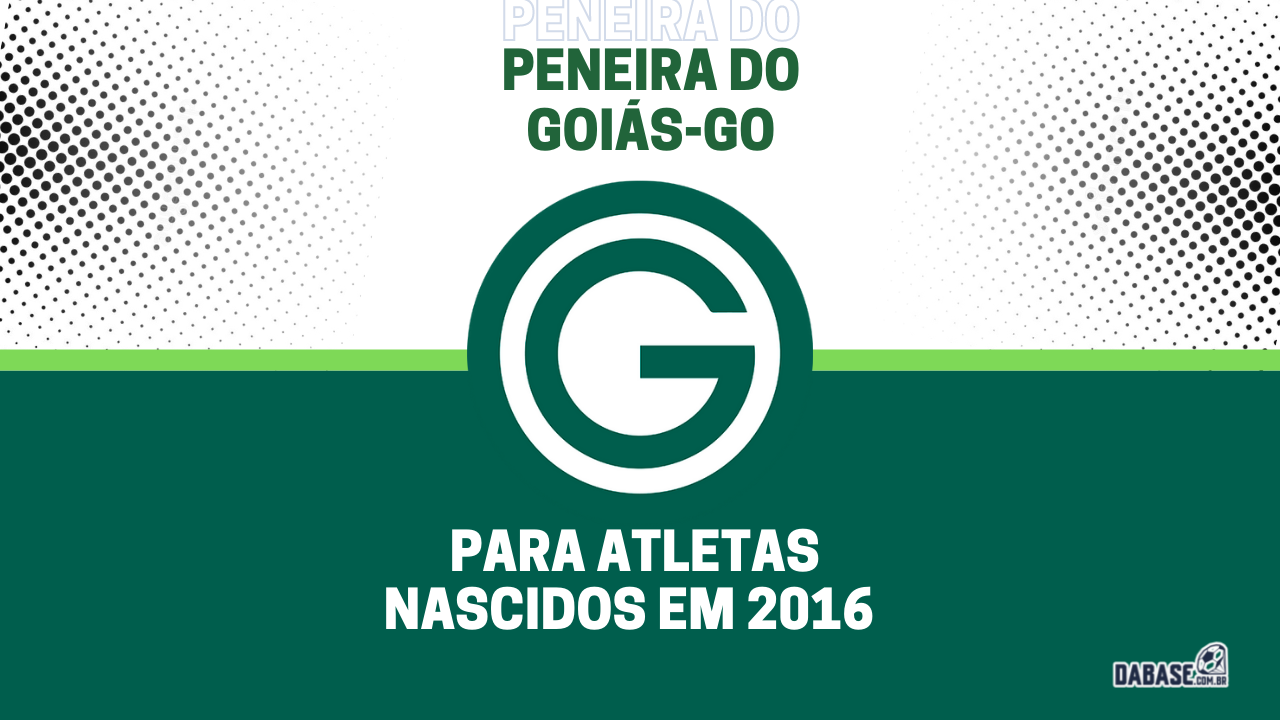 Goiás-GO realizará peneira para a categoria sub-6