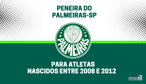 Palmeiras-SP realizará peneira para três categorias