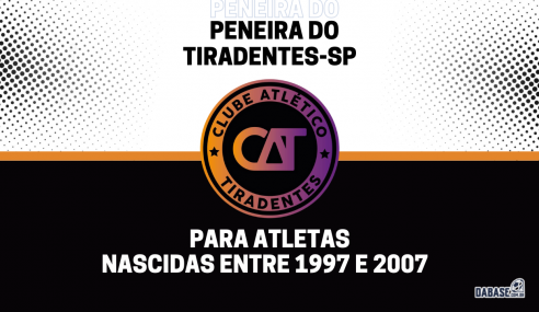 Tiradentes-SP realizará peneira para o futebol feminino
