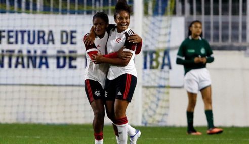 Flamengo goleia e assume ponta isolada do seu grupo no BR Feminino Sub-20