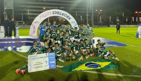 Palmeiras conquista título da “CONMEBOL Fiesta Evolución 2022 Sub-13”