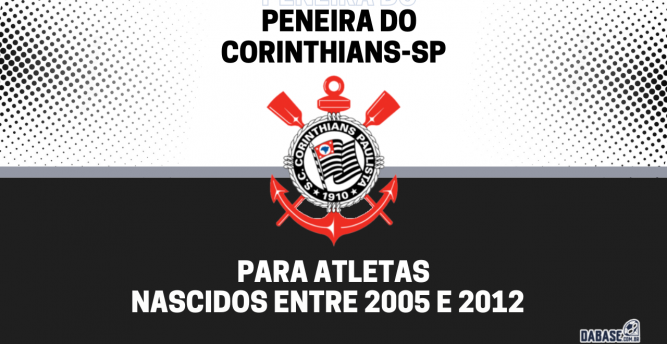 Corinthians-SP realizará peneira para quatro categorias