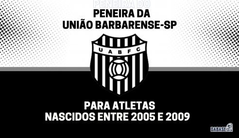 União Barbarense-SP realizará nova peneira para duas categorias