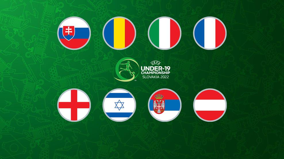 Definidos os grupos da fase final da Euro Sub-19
