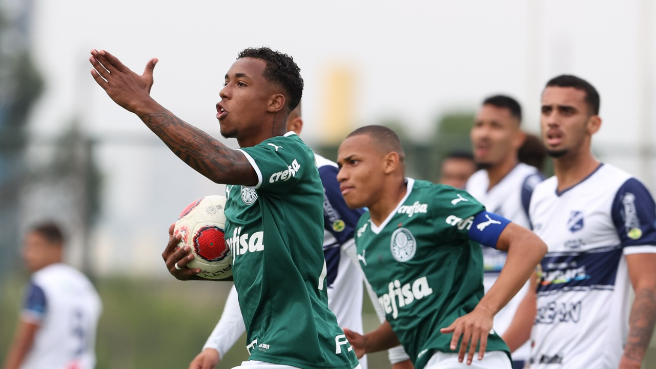 Palmeiras perde os 100% de aproveitamento no Paulista Sub-20
