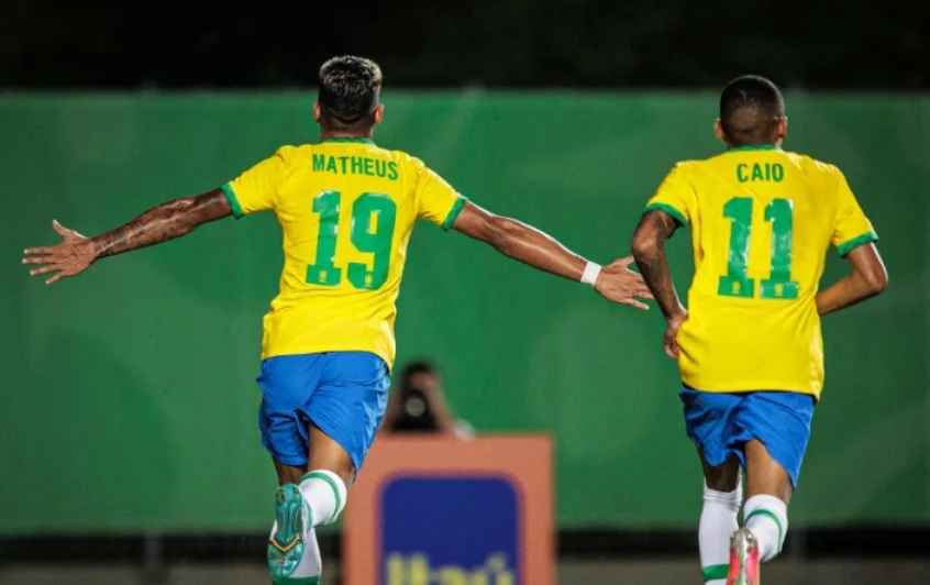 Brasil goleia Equador pelo Torneio Internacional Sub-20