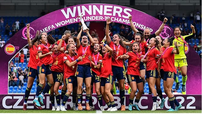 Espanha sagra-se campeã europeia sub-19 de futebol feminino