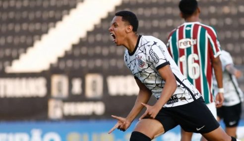 Corinthians bate Fluminense e assume vice-liderança do Grupo B no Brasileiro Sub-20