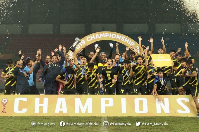 Malásia conquista AFF Sub-19 pela segunda vez em sua história