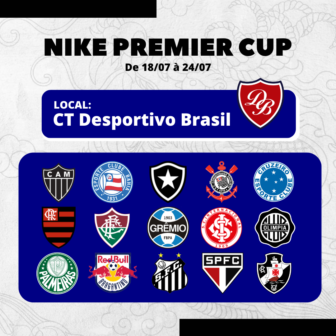 Copa Nike Premier Cup Sub-15 tem grupos definidos