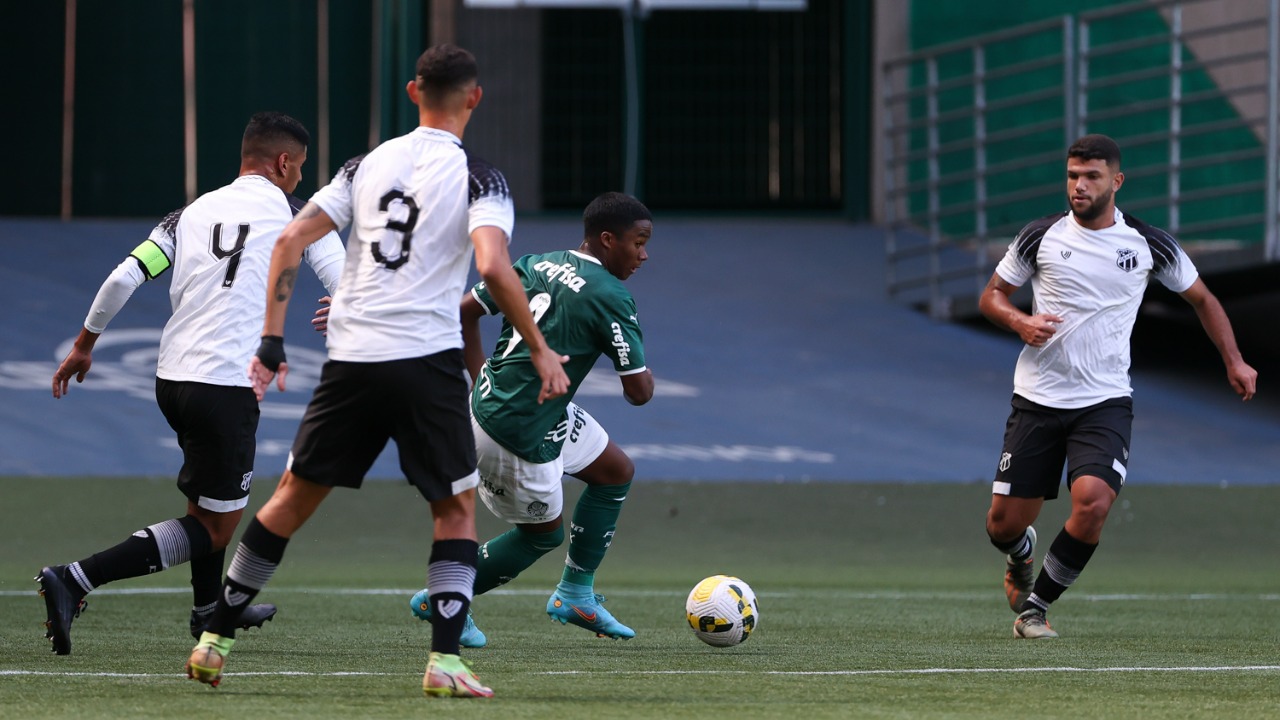 Palmeiras bate Ceará por 2 a 0 no Brasileiro Sub-20
