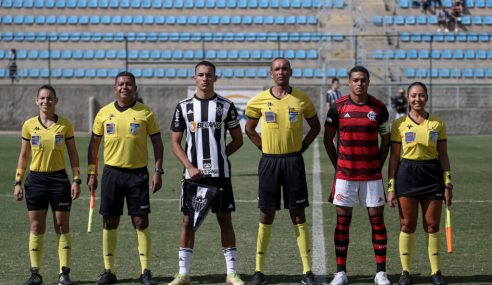 Atlético-MG e Flamengo ficam no 0 a 0 pelo Brasileiro Sub-20