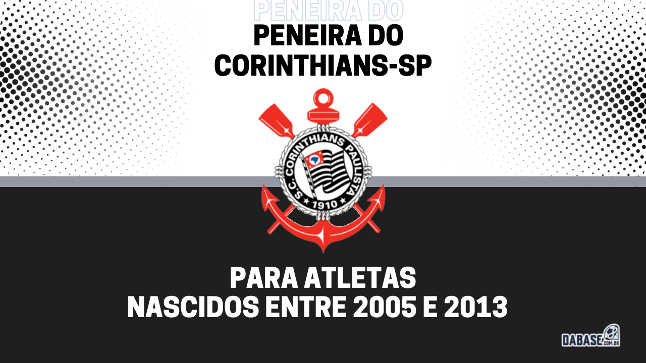 Corinthians-SP abre inscrições para peneira em Itaquaquecetuba