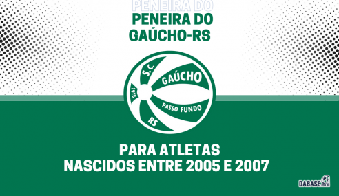 Gaúcho-RS realizará peneira para a categoria sub-17
