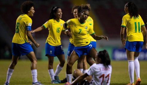 Brasil goleia Costa Rica e vai às quartas da Copa do Mundo Sub-20 Feminina