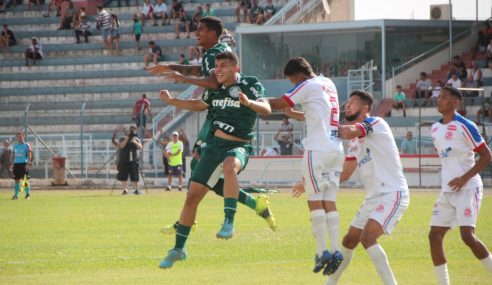 Palmeiras vence de virada e segue 100% na 2ª fase do Paulista Sub-20
