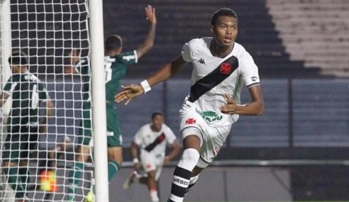 Vasco vence o Palmeiras no jogo de ida das quartas do Brasileiro Sub-20