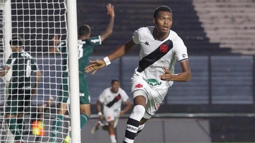 Vasco vence o Palmeiras no jogo de ida das quartas do Brasileiro Sub-20