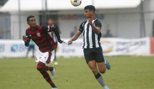 Flamengo e Botafogo empatam por 1 a 1 pelo Brasileiro Sub-17