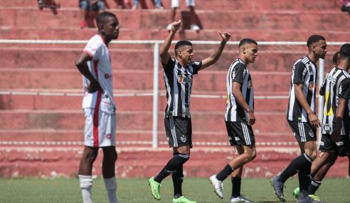 Atlético goleia o Ipatinga pelo Mineiro Sub-20