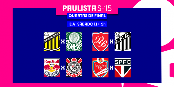 Tabela das quartas de final do Paulista Sub-17 é divulgada pela FPF –