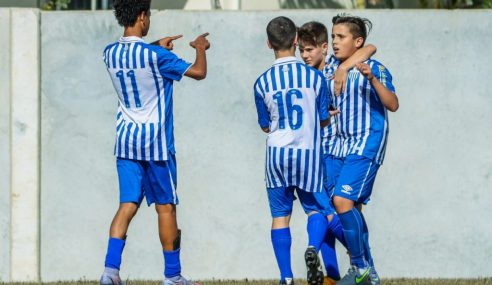 Cinco clubes se garantem nas quartas do Sul-brasileiro Sub-12