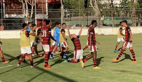 Flamengo vence Atlético-MG e assume ponta do seu grupo no Brasileiro Sub-17