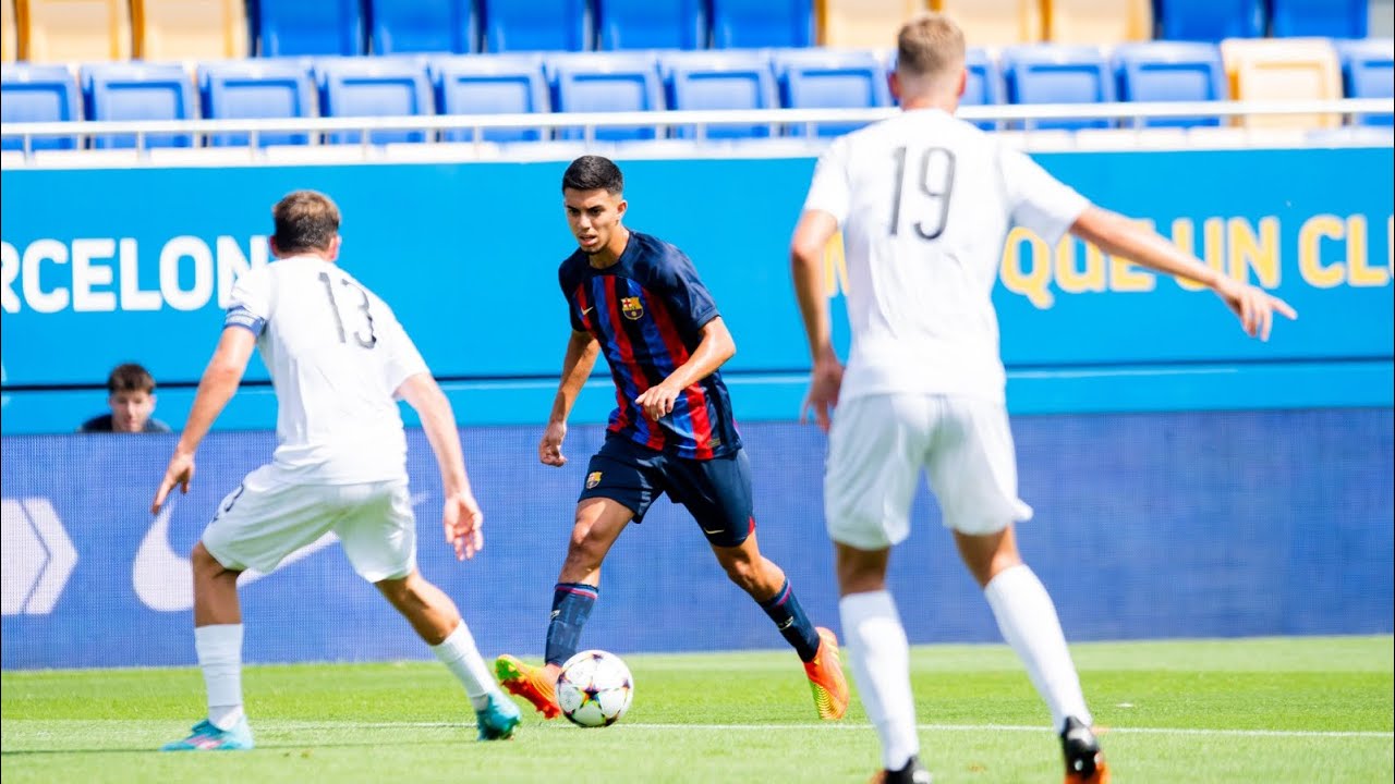 Barcelona começa na liderança isolada do Grupo C da Uefa Youth League