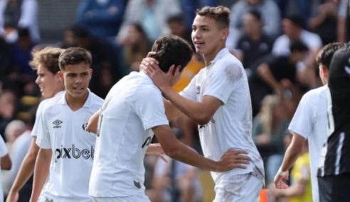 Santos vence o Corinthians em clássico com 11 gols pelo Brasileiro Sub-17