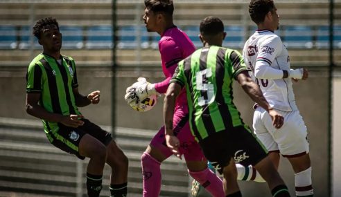 América-MG e Fluminense empatam pelo Brasileiro Sub-17