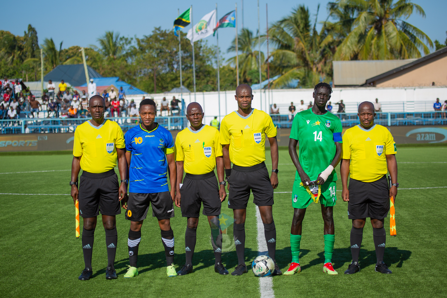 Tanzânia e Sudão do Sul não saem do 0 a 0 pelas eliminatórias da AFCON-23