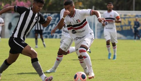 Santa Cruz vence Botafogo no jogo de abertura da Copa Atlântico Sub-19