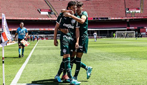 Palmeiras bate o São Paulo fora de casa na ida da final do Paulista Sub-15