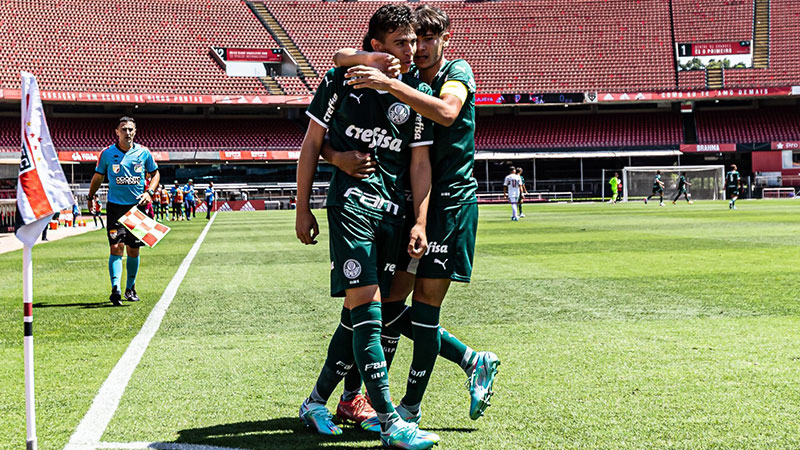 Palmeiras bate o São Paulo fora de casa na ida da final do Paulista Sub-15