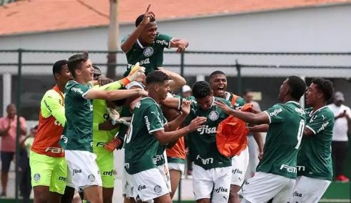 Palmeiras elimina Ibrachina nos pênaltis e vai à semifinal do Paulista Sub-17