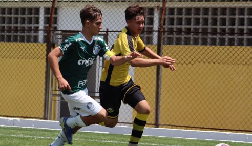 Palmeiras goleia fora e fica perto da 3ª fase do Paulista Sub-13