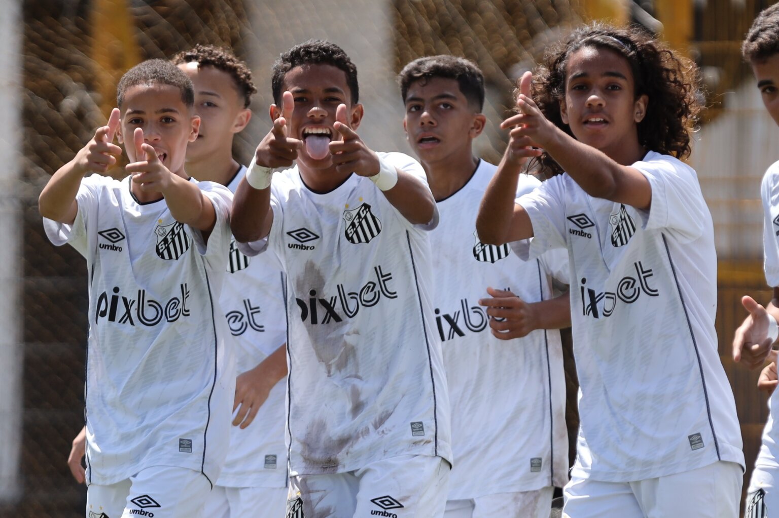 Santos goleia SC Brasil fora de casa na ida da 2ª fase do Paulista Sub-13