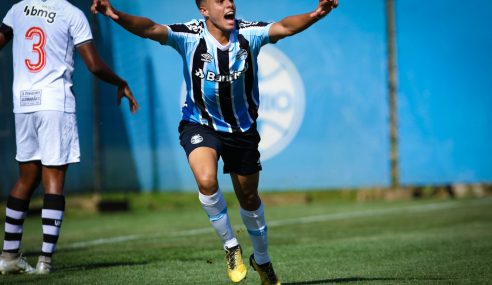 Grêmio vence Vasco na ida das quartas do Brasileiro Sub-17
